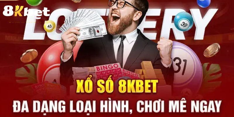 Tận hưởng nhiều tiện ích tại xổ số 8KBET